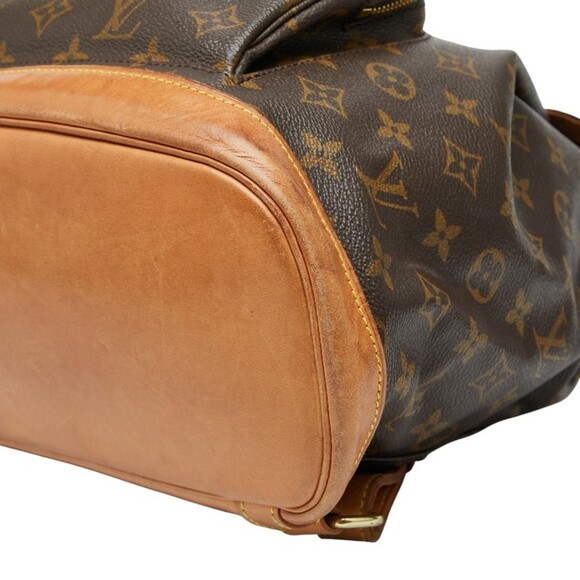 LOUIS VUITTON Brown Monogram Leather Backpack main image 9